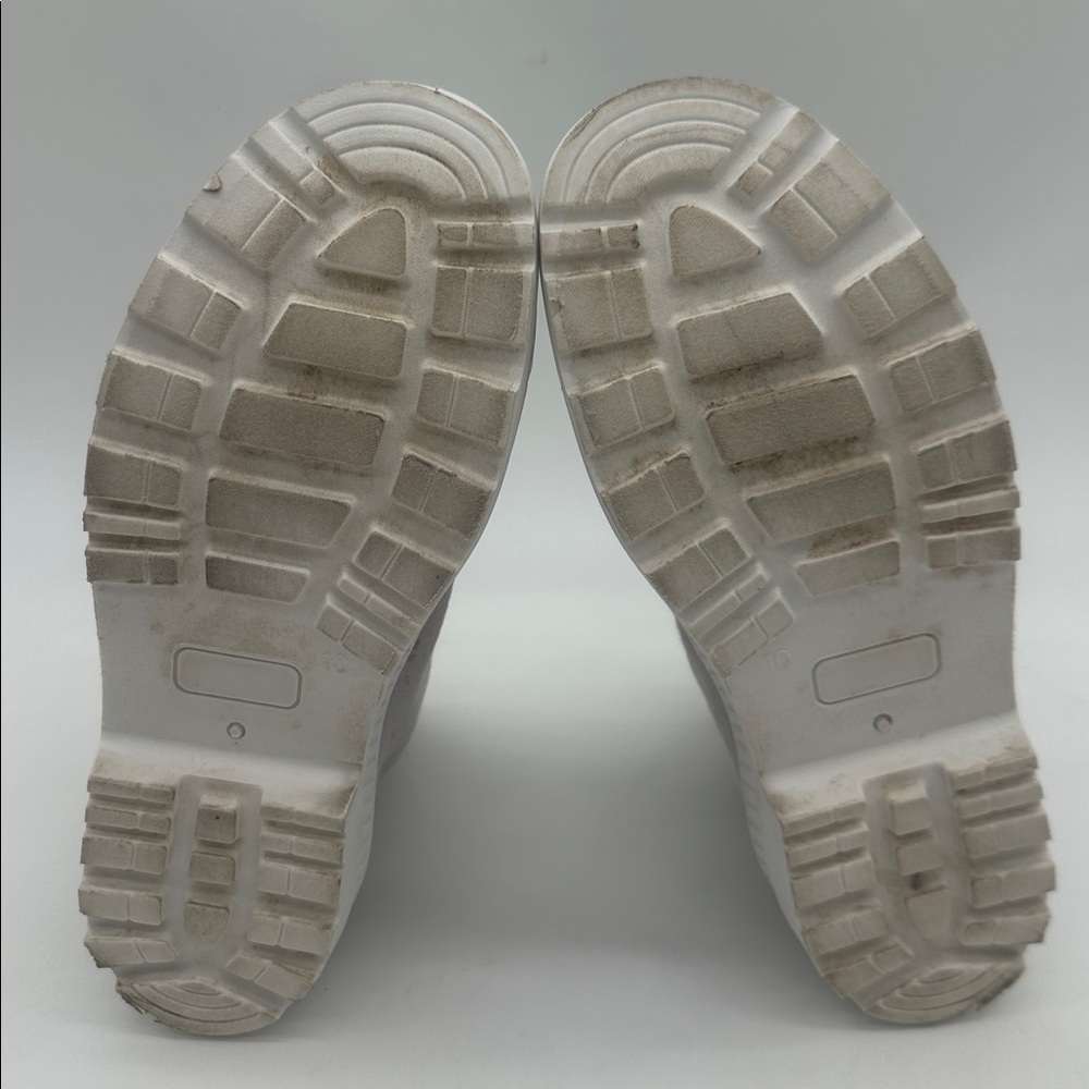 SO Womens Dragonfruit Ankle White Beige Breathable Chunky Boot Shoes Size 10M US - Picture 12 of 13
